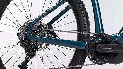 Превью Электровелосипед Велосипед HAIBIKE Alltrack 6 27.5 Ocean/Orange (2024)